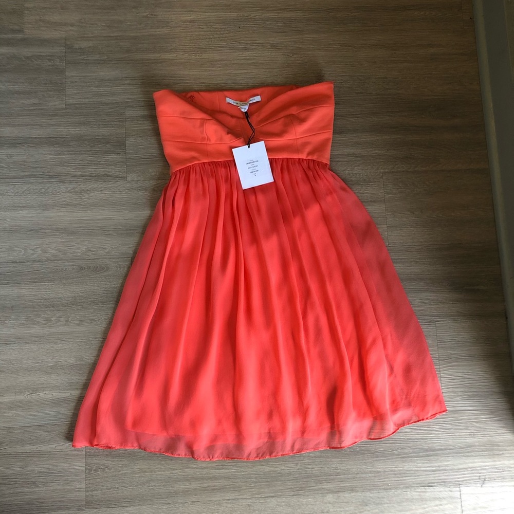 DVF Cocktail Dress - Burnt Orange